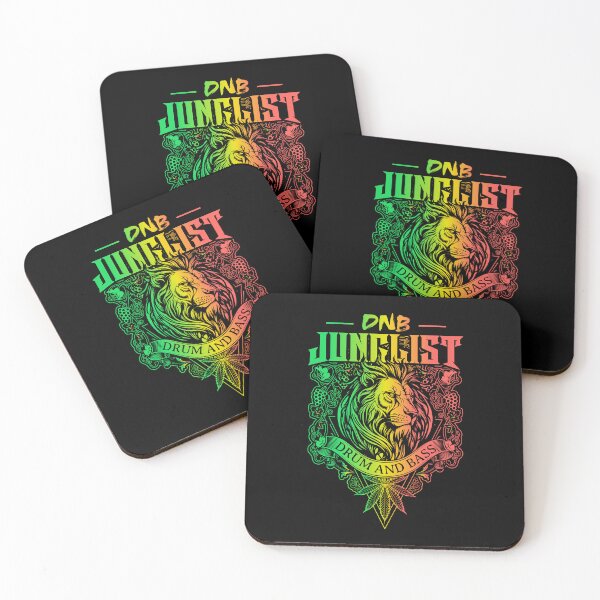 Item preview, JUNGLIST  - Dnb 420 Lion (red/gold/green)  designed and sold by Discothreadz.