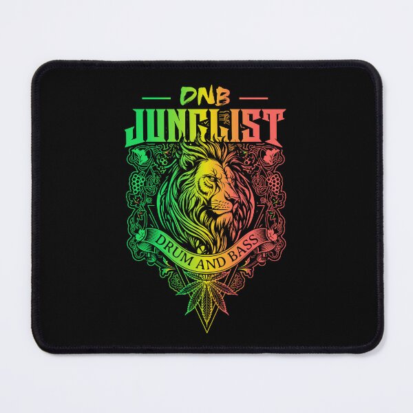 Item preview, JUNGLIST - Dnb 420 Lion (red/gold/green) designed and sold by Discothreadz.