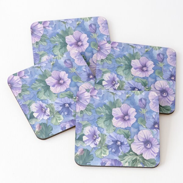 Item preview, Lilac Malva Pattern designed and sold by junkydotcom.