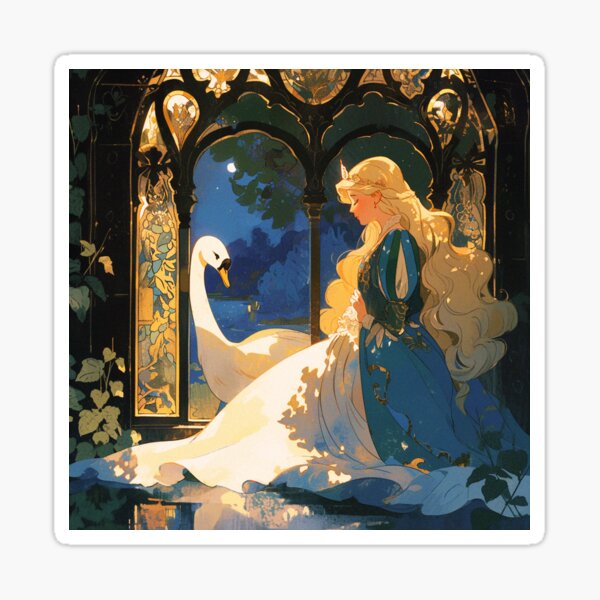 Item preview, The Swan Princess designed and sold by Brittani Bliss Urban.
