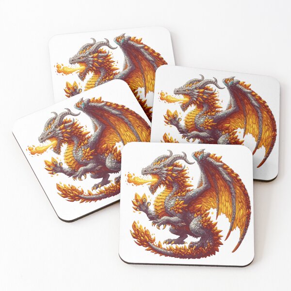 Aperçu de l'œuvre Dragon de soufre #3 créée et vendue par Xsquilax.