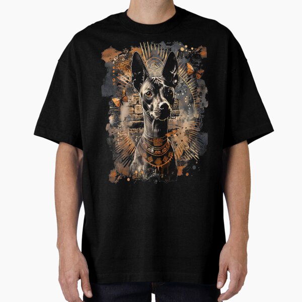 Vista previa del artículo con la obra «Xoloitzcuintli_Urban_Art_02 - Arte callejero único de Xoloitzcuintli», diseñado y vendido por Xolo Merch.