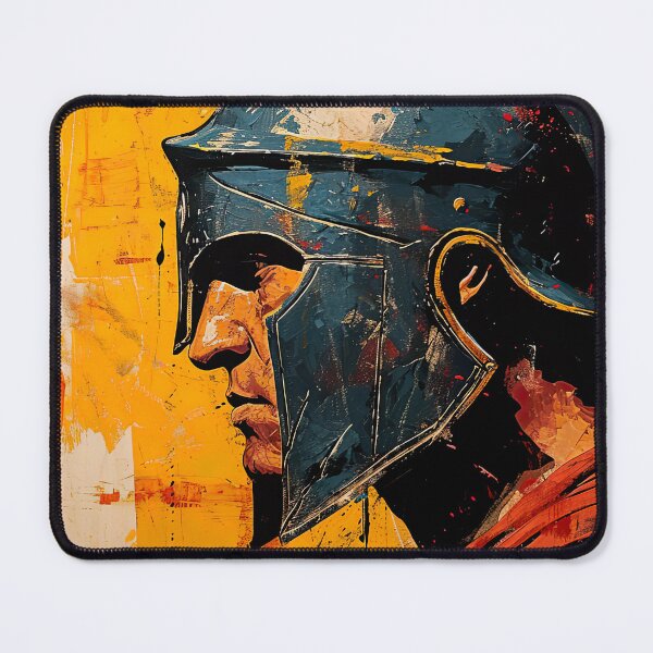Item preview, spartan warrior portrait designed and sold by ururuty.