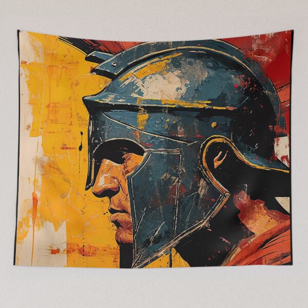 Item preview, spartan warrior portrait designed and sold by ururuty.