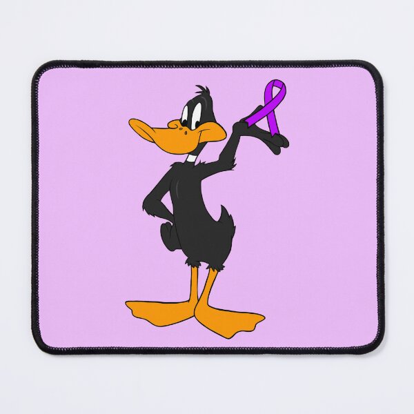 Item preview, Classic Duck Cartoon With Awareness Ribbon (Purple) designed and sold by CaitlynConnor.