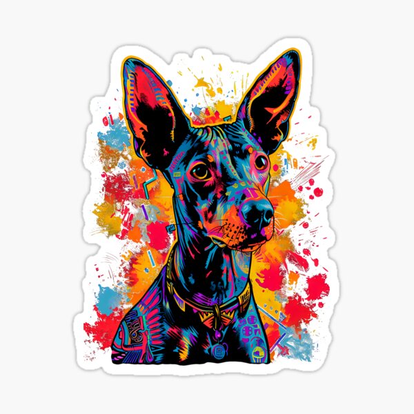 Item preview, Xoloitzcuintli_Urban_Art_11 - Arte callejero único de Xoloitzcuintli designed and sold by Xolo Merch.