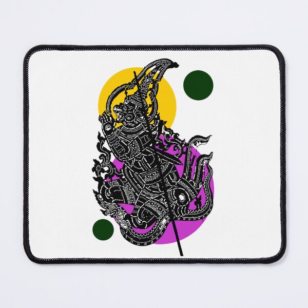 Item preview, YEK THAI lai thai traditional in classic color shadowplay culture designed and sold by Bspaces.