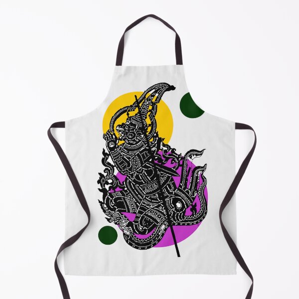 Item preview, YEK THAI lai thai traditional in classic color shadowplay culture designed and sold by Bspaces.