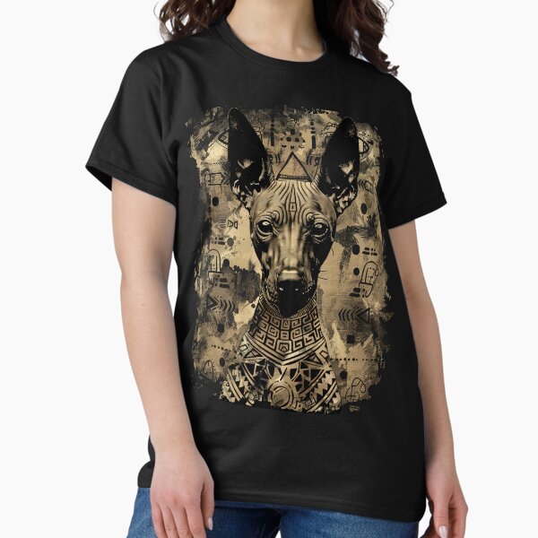 Vista previa del artículo con la obra «Xoloitzcuintli_Urban_Art_12 - Arte callejero único de Xoloitzcuintli», diseñado y vendido por Xolo Merch.
