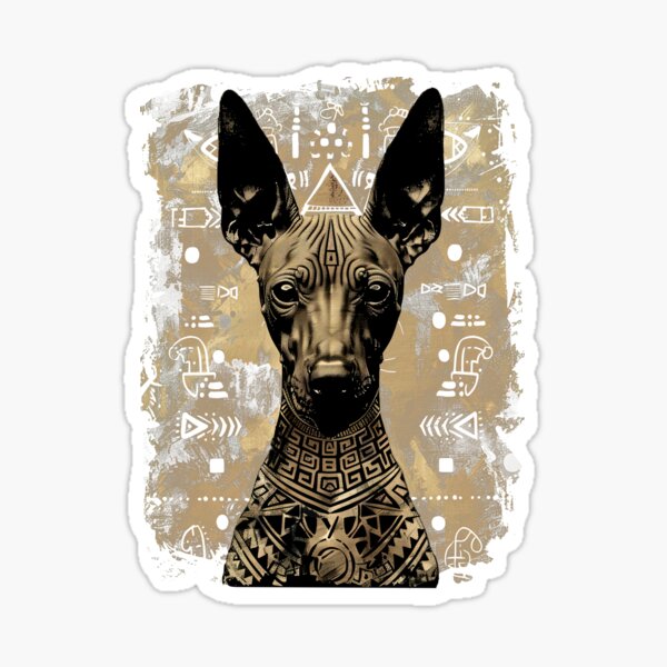 Item preview, Xoloitzcuintli_Urban_Art_12 - Arte callejero único de Xoloitzcuintli designed and sold by Xolo Merch.