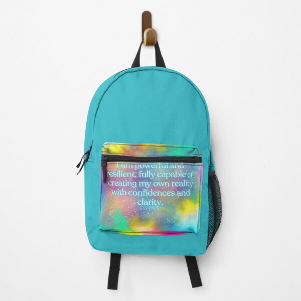 Item preview, Empowering Affirmation with Colorful Abstract Background designed and sold by BlackSirenSociety.
