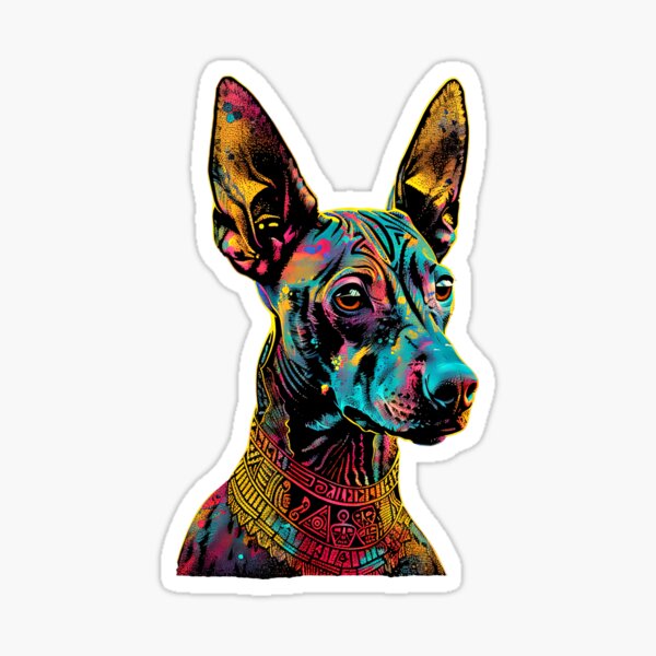 Item preview, Xoloitzcuintli_Urban_Art_13 - Arte callejero único de Xoloitzcuintli designed and sold by Xolo Merch.