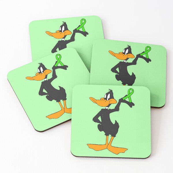 Item preview, Classic Duck Cartoon With Awareness Ribbon (Green) designed and sold by CaitlynConnor.