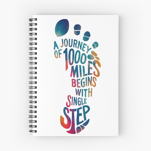 Item preview, A journey of 1000 miles begins with single step designed and sold by Dilwish5.