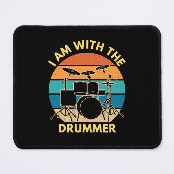 Item preview, i am with the drummer designed and sold by sydney-syder.