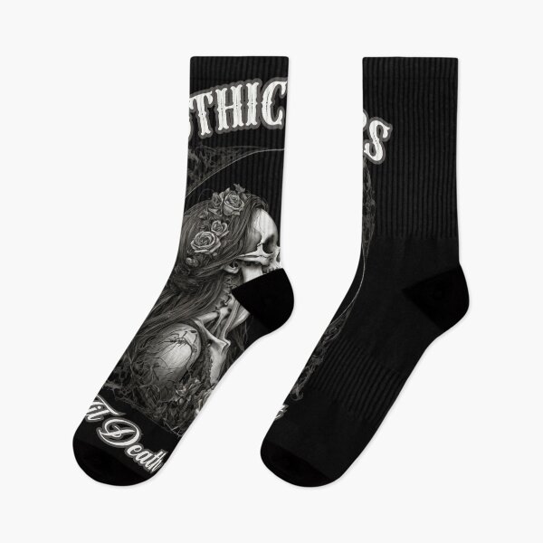 Item preview, GOTHIC LOVERS til death to us part eternal love rock metal design designed and sold by Jt41.