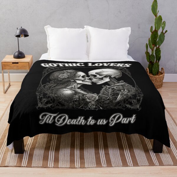 Item preview, GOTHIC LOVERS til death to us part eternal love rock metal design designed and sold by Jt41.
