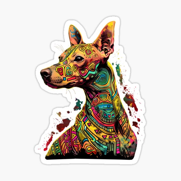 Item preview, Xoloitzcuintli_Urban_Art_14 - Arte callejero único de Xoloitzcuintli designed and sold by Xolo Merch.