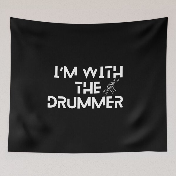 Item preview, I'm with the drummer designed and sold by sydney-syder.