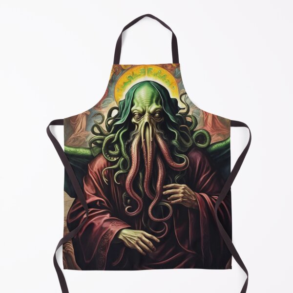 Item preview, Cthulhu Messiah, Horror, Lovecraft, Digital Painting designed and sold by Burn-Ego.