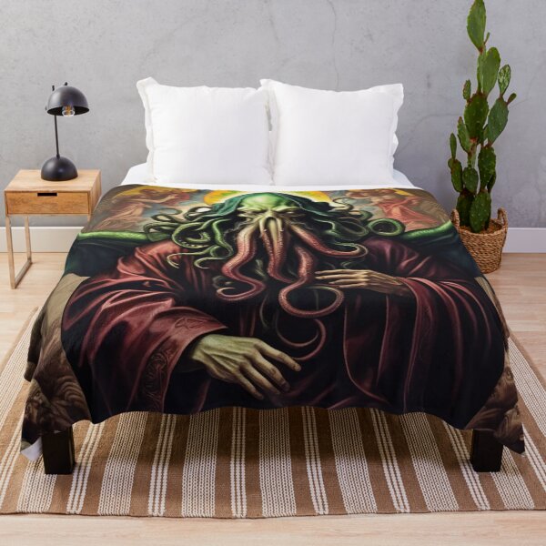 Item preview, Cthulhu Messiah, Horror, Lovecraft, Digital Painting designed and sold by Burn-Ego.