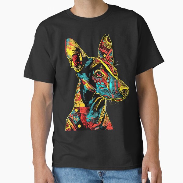 Vista previa del artículo con la obra «Xoloitzcuintli_Urban_Art_16 - Arte callejero único de Xoloitzcuintli», diseñado y vendido por Xolo Merch.