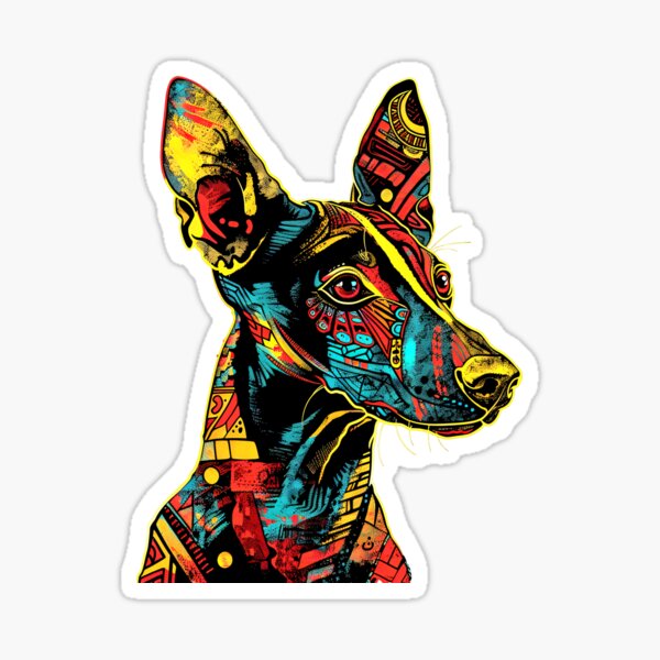 Item preview, Xoloitzcuintli_Urban_Art_16 - Arte callejero único de Xoloitzcuintli designed and sold by Xolo Merch.