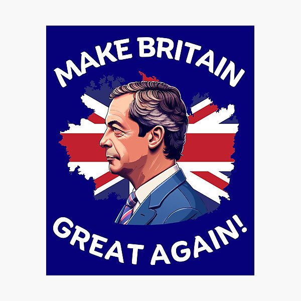 Item preview,  Make Britain Great Again Nigel Farage Support designed and sold by JesterKrewArt.