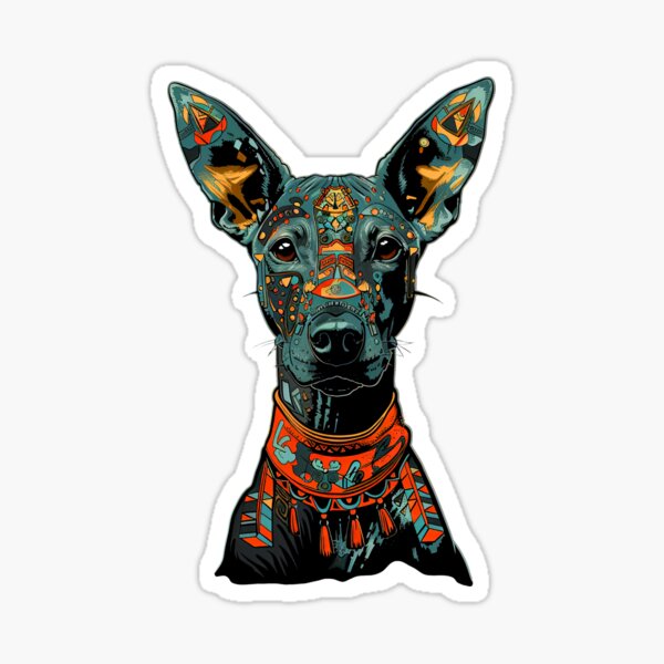 Item preview, Xoloitzcuintli_Urban_Art_17 - Arte callejero único de Xoloitzcuintli designed and sold by Xolo Merch.