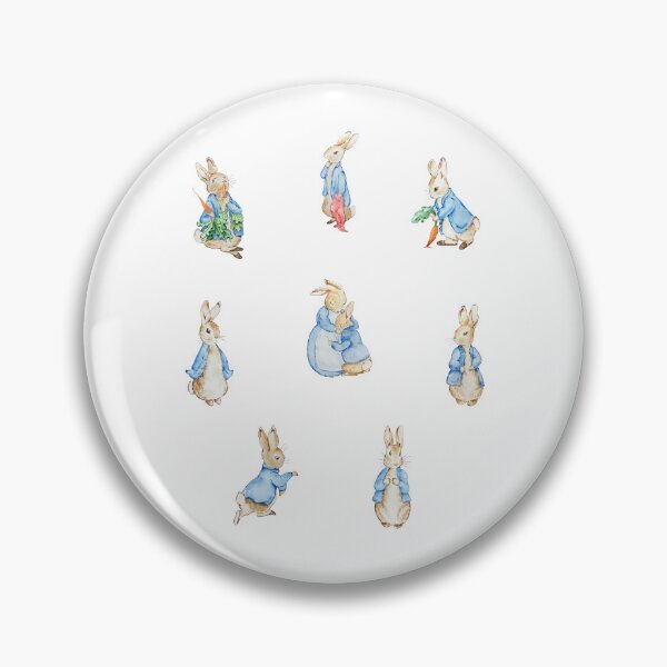 Artikelvorschau, Peter Rabbit Set, Beatrix Potter, Kinderzimmer Figuren entworfen und verkauft von SvetlanaArt.