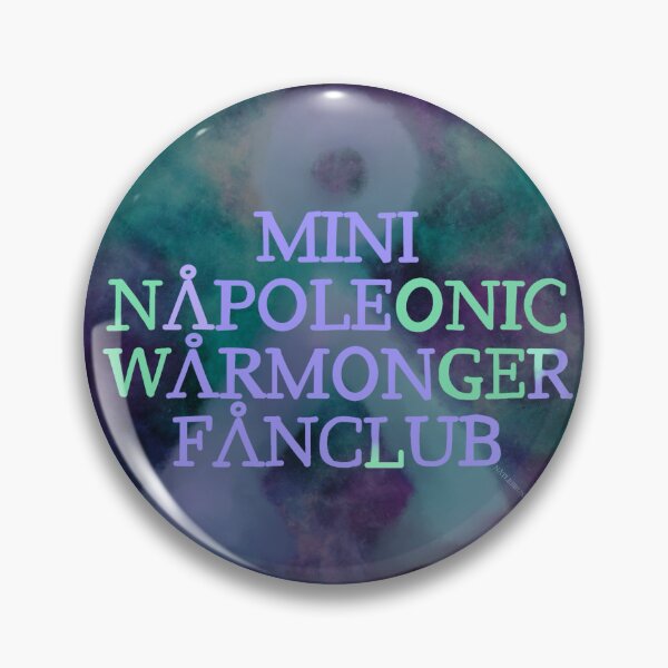 Item preview, Mini Napoleonic Warmonger Fanclub designed and sold by NatLeBrunDesign.