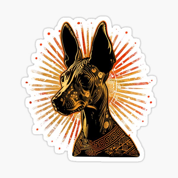 Item preview, Xoloitzcuintli_Urban_Art_18 - Arte callejero único de Xoloitzcuintli designed and sold by Xolo Merch.