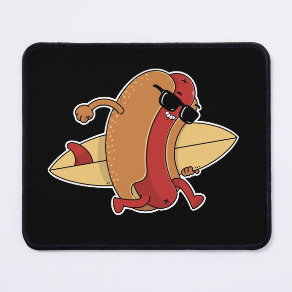 Item preview, Surfing Hot Dog designed and sold by Artthree.
