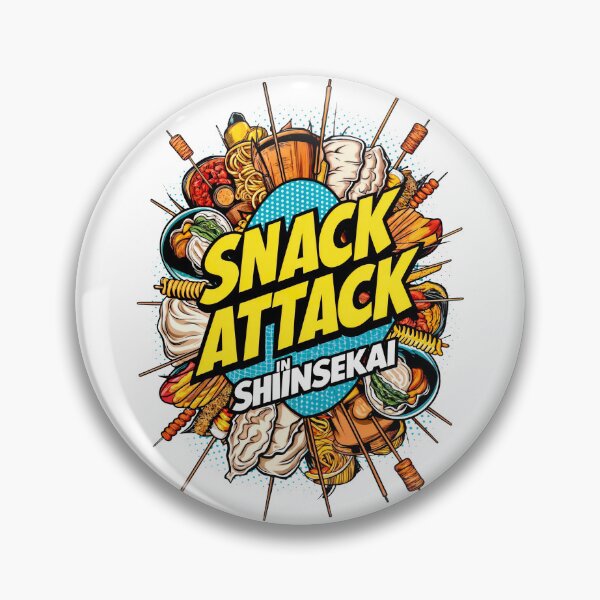 Item preview, SNACK ATTACK IN SHINSEKAI - A Culinary Adventure in Osaka designed and sold by SplashTastic.