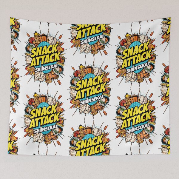 Item preview, SNACK ATTACK IN SHINSEKAI - A Culinary Adventure in Osaka designed and sold by SplashTastic.