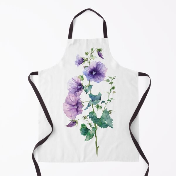 Item preview, Watercolor Lilac Malva Flower designed and sold by junkydotcom.