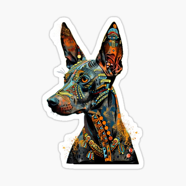 Item preview, Xoloitzcuintli_Urban_Art_19 - Arte callejero único de Xoloitzcuintli designed and sold by Xolo Merch.