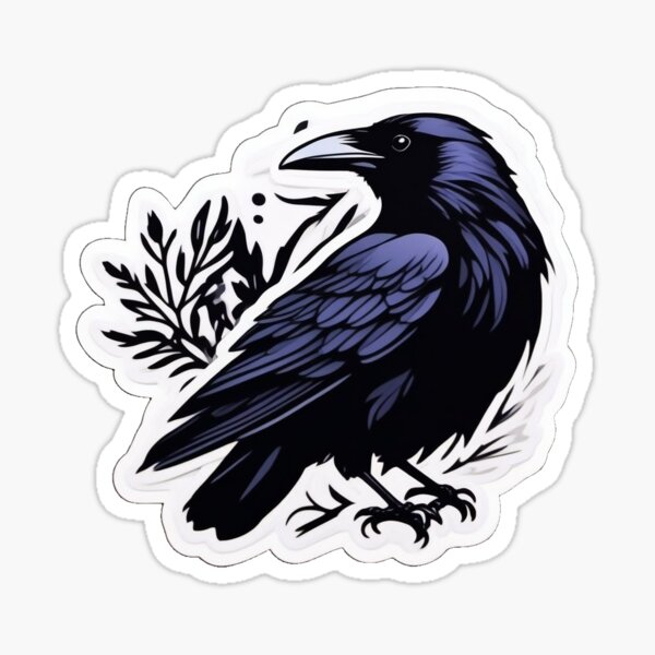 Item preview, Dark black raven forevermore designed and sold by ArtsyTales.