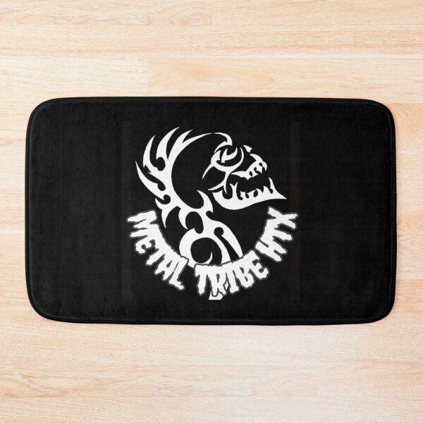 Item preview, Unit 713 Metal Tribe HTX Black Skull 1 designed and sold by Unit713-Shop.
