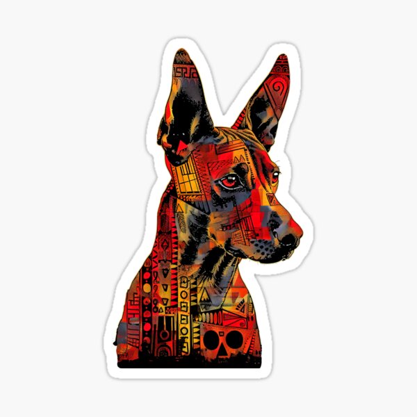 Item preview, Xoloitzcuintli_Urban_Art_21 - Arte callejero único de Xoloitzcuintli designed and sold by Xolo Merch.