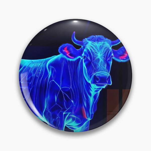 Item preview, etheral-transparent cow -led show-cups,jigsaw,tshirts,farming designed and sold by Eandbeyond.
