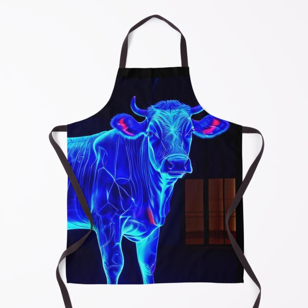 Item preview, etheral-transparent cow -led show-cups,jigsaw,tshirts,farming designed and sold by Eandbeyond.