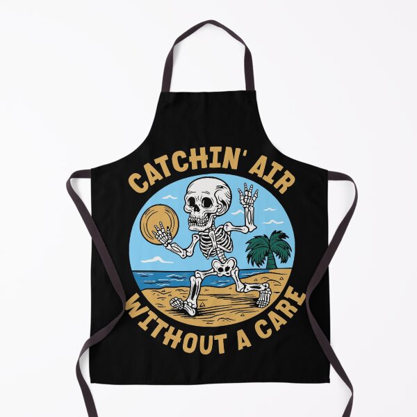 Item preview, Funny Skeleton Summer Vacation - Catchin' Air Without a Care designed and sold by BNCH44.