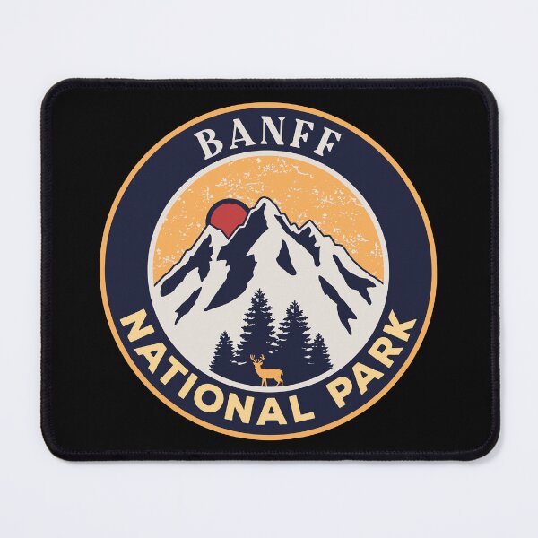 Artikelvorschau, Banff Nationalpark-Vintage entworfen und verkauft von graphic-map.