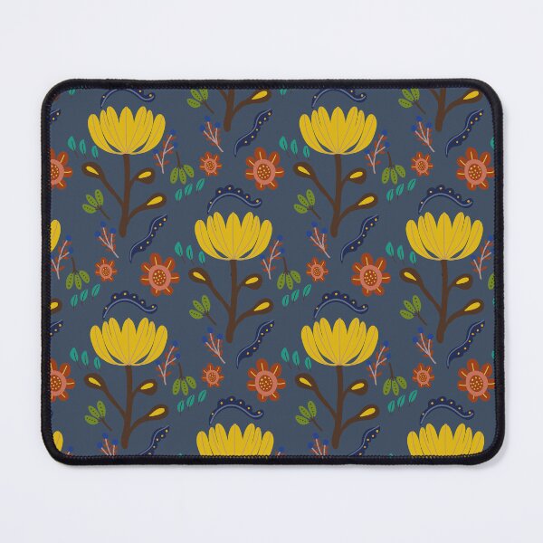 Item preview, Playful botanical pattern designed and sold by myinkcolour.