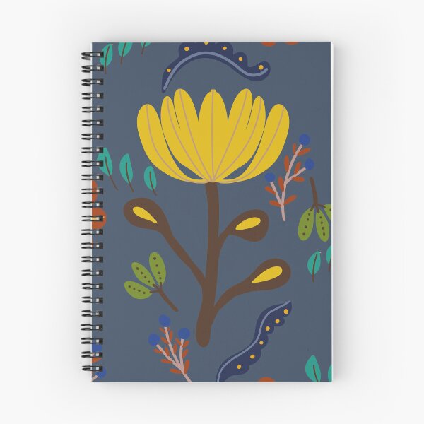 Item preview, Playful botanical pattern designed and sold by myinkcolour.