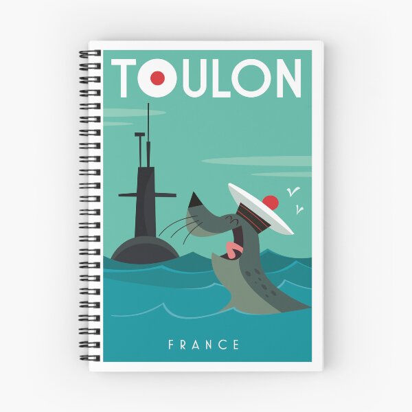 Item preview, Toulon poster designed and sold by Gary Godel.