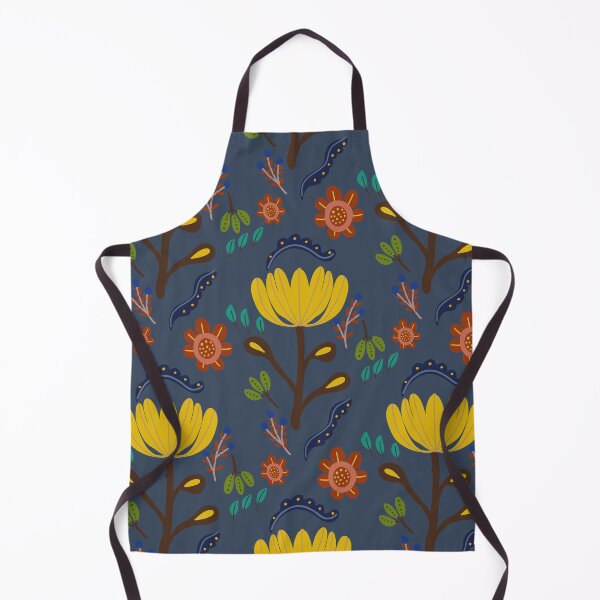 Item preview, Playful botanical pattern designed and sold by myinkcolour.