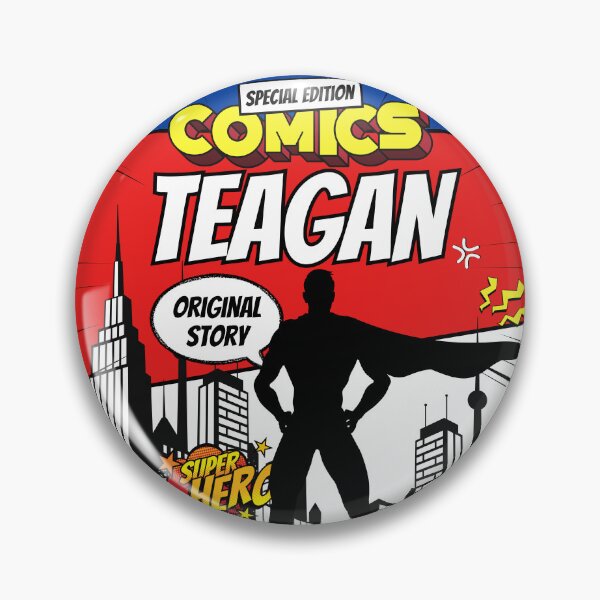 Item preview, Teagan Name Suprhero Teagan Comics designed and sold by CyberArtistOne.