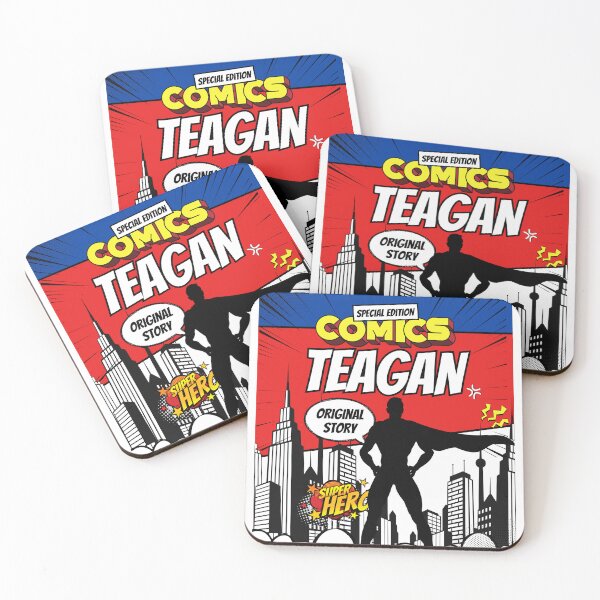 Item preview, Teagan Name Suprhero Teagan Comics designed and sold by CyberArtistOne.